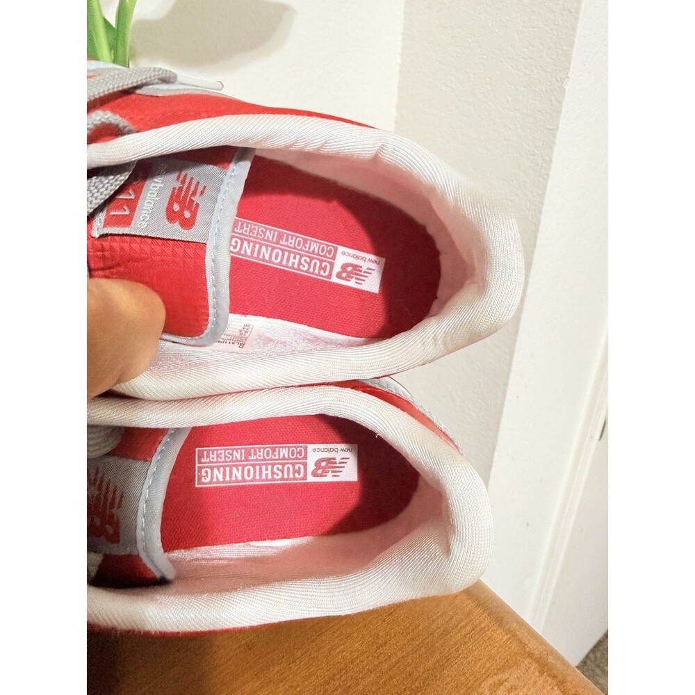 New Balance 311 Men's Size 10 Red Grey Sneakers Shoes ML311PM Comfort Retro Y2K - Picture 7 of 11